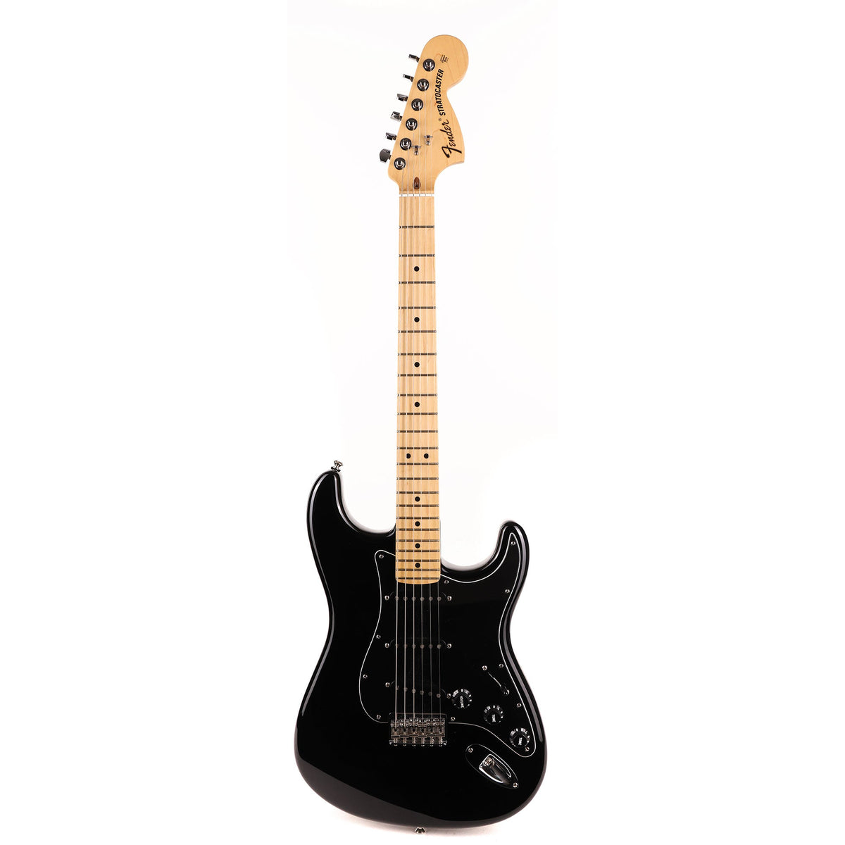 Fender Limited Edition American Vintage 70s Hardtail Stratocaster Black 2014 — 2