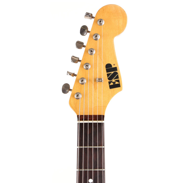 ESP Custom Shop S-Style Walnut Parts Body and Brazilian Rosewood Fretboard