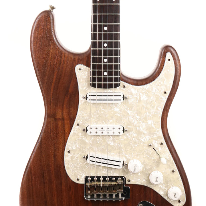 ESP Custom Shop S-Style Walnut Parts Body and Brazilian Rosewood Fretboard