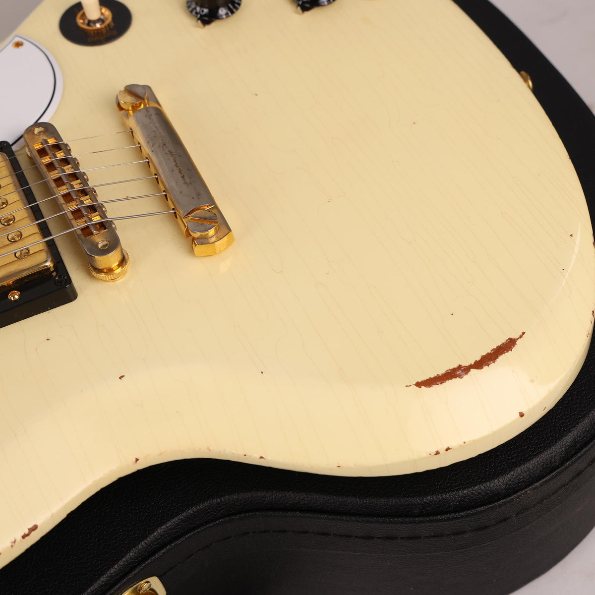 Gibson Custom Shop SG Custom Made 2 Measure Heavy Aged Classic White 2019 — 9