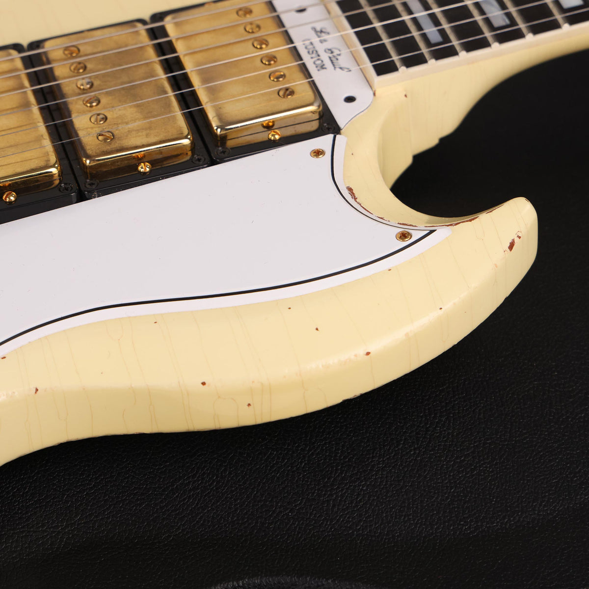 Gibson Custom Shop SG Custom Made 2 Measure Heavy Aged Classic White 2019 — 11
