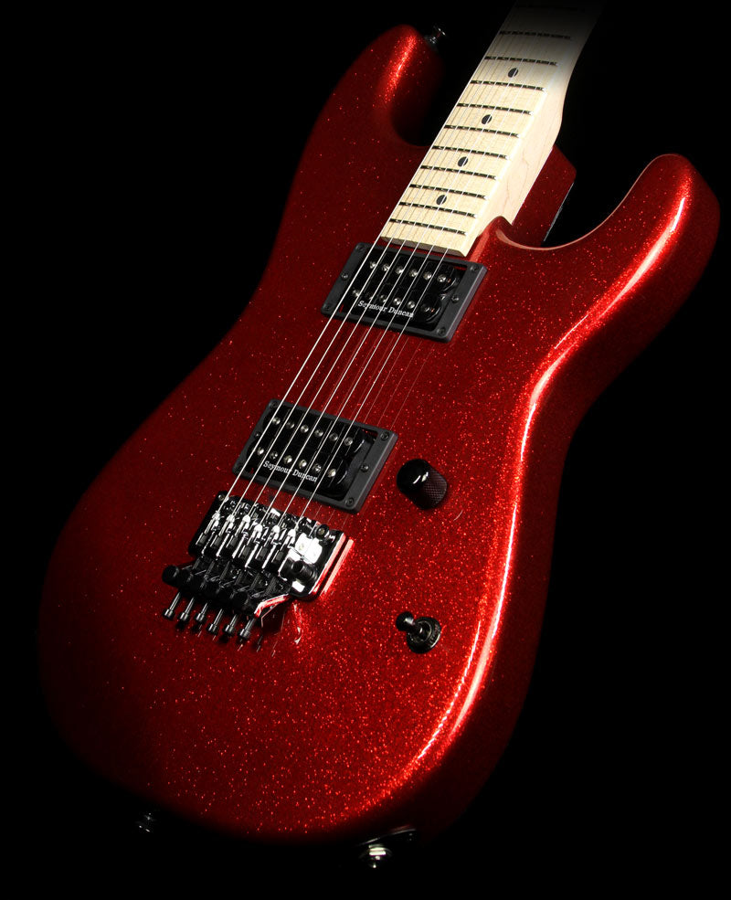 Used 2014 Jackson Custom Shop San Dimas HH Electric Guitar Red Sparkle — 1