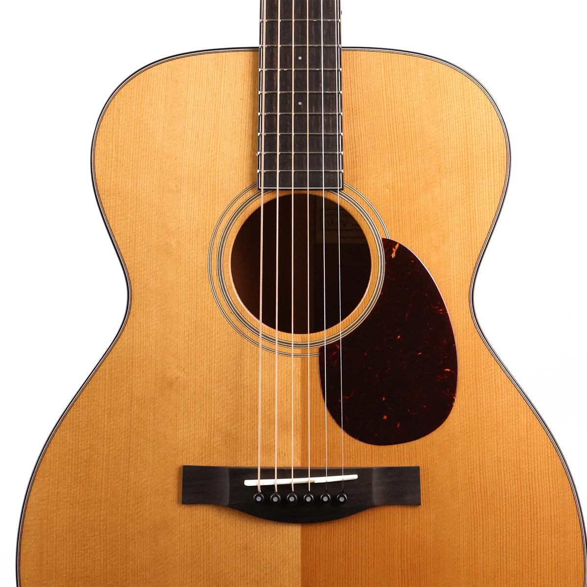 Santa Cruz OM Pre-War Acoustic Guitar Torrified Adirondack Spruce and Mahogany Used — 6