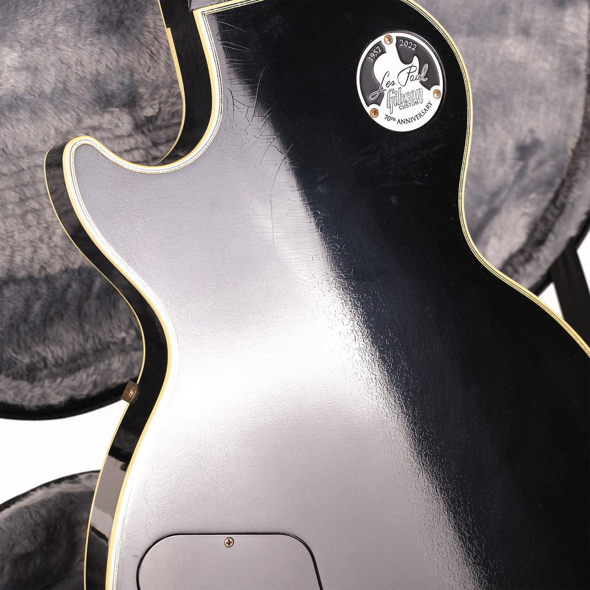 Gibson Custom Shop Les Paul Custom Made 2 Measure Ultra Light Aged Ebony 2022 — 9