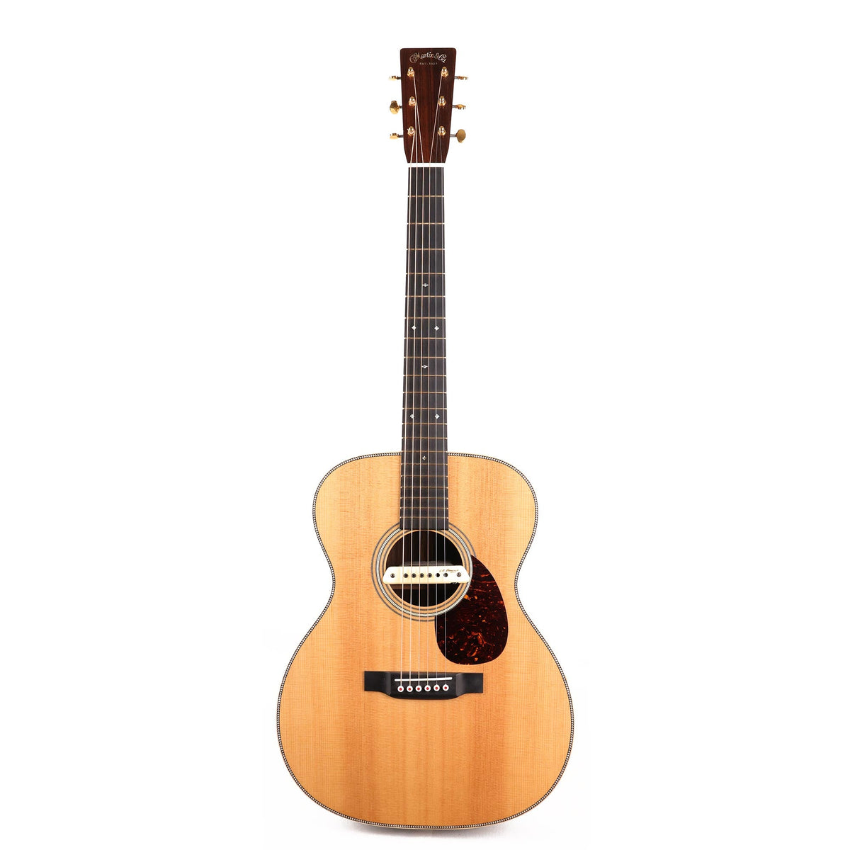 Martin OM-28 Modern Deluxe Acoustic Gloss Natural 2019 — 2