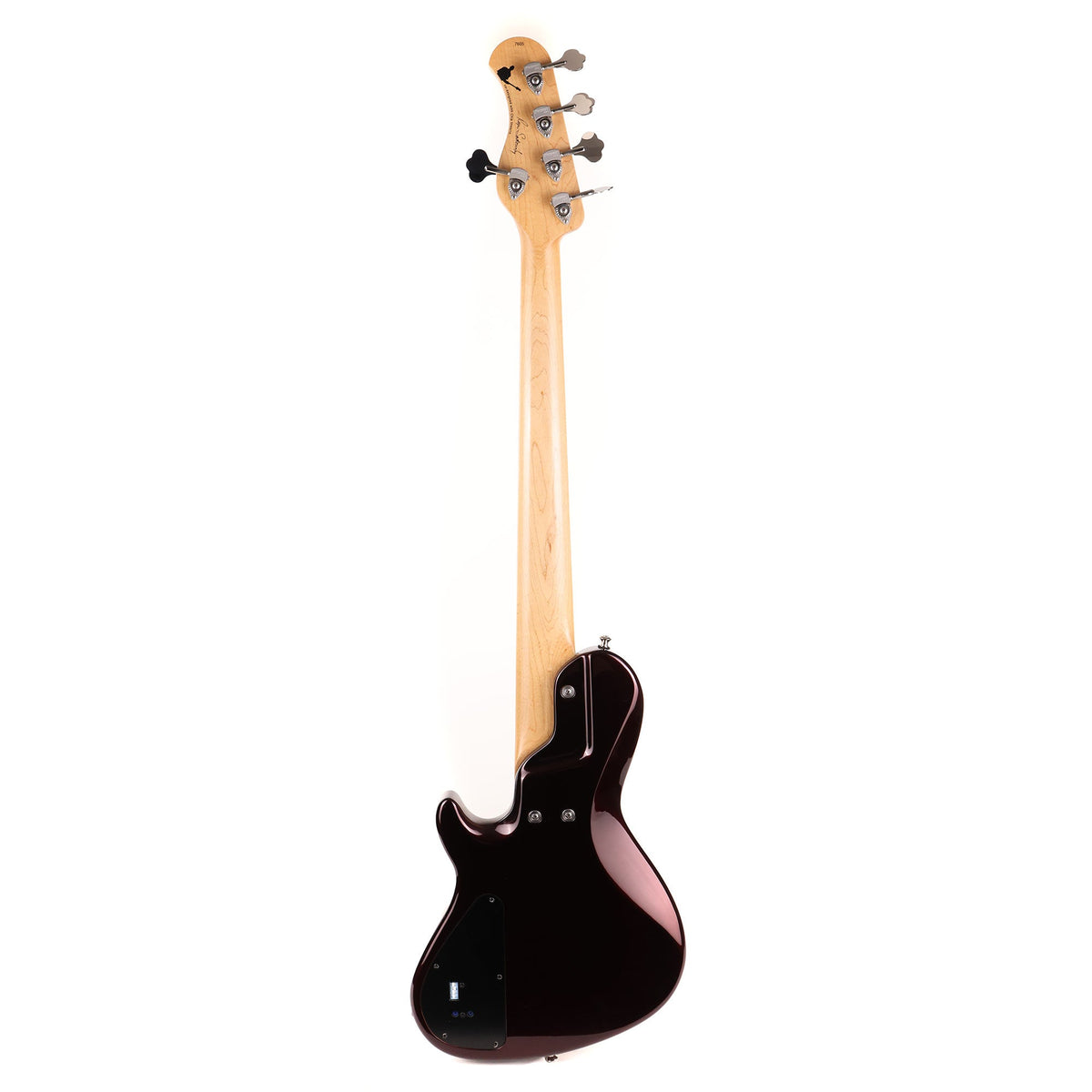 Sadowsky Single Cut 5-String Bass Black Cherry Metallic Used — 3