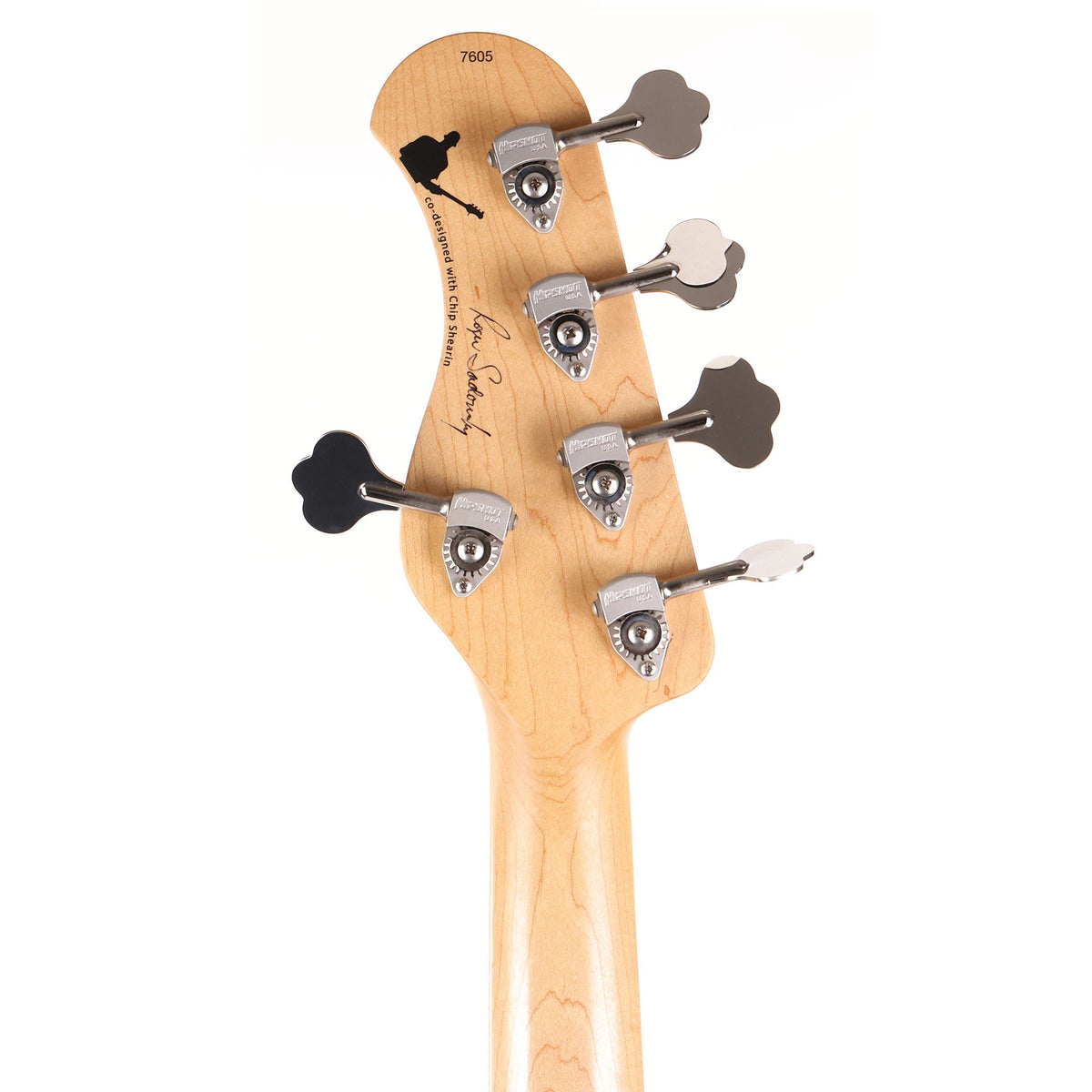 Sadowsky Single Cut 5-String Bass Black Cherry Metallic Used — 5