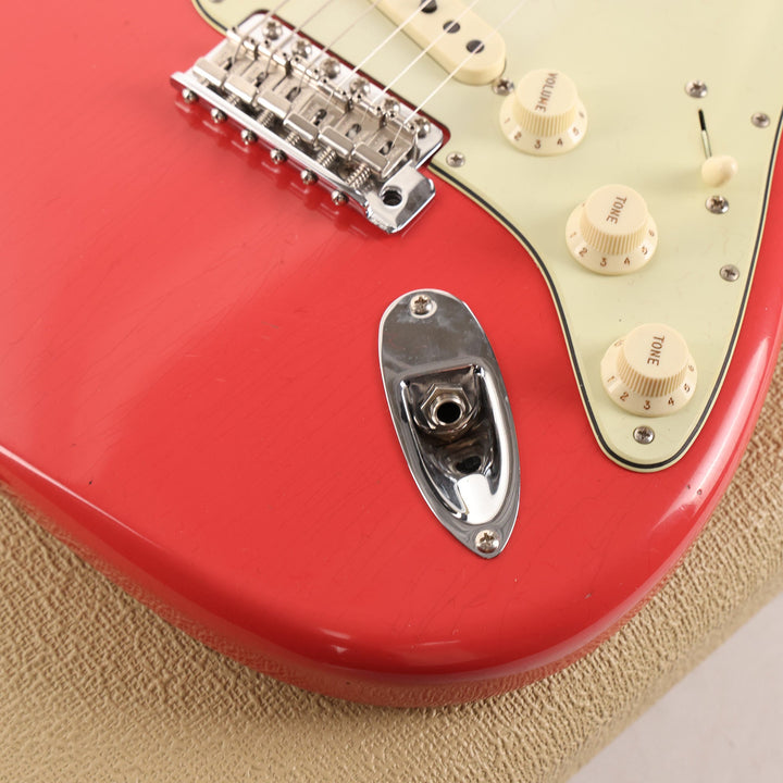 Fender Custom Shop Limited Edition 1964 Stratocaster Journeyman Relic Faded Aged Fiesta Red 2022