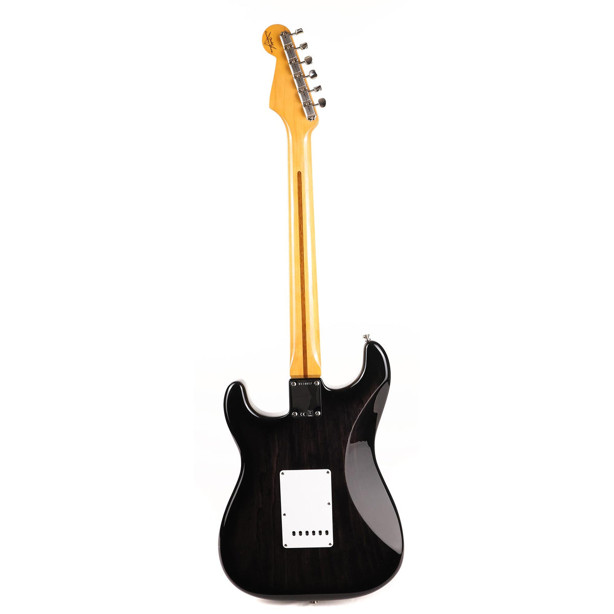 Fender Custom Shop NoNeck Stratocaster Triple Bare Knuckle Humbucker Transparent Ebony 2022 — 3