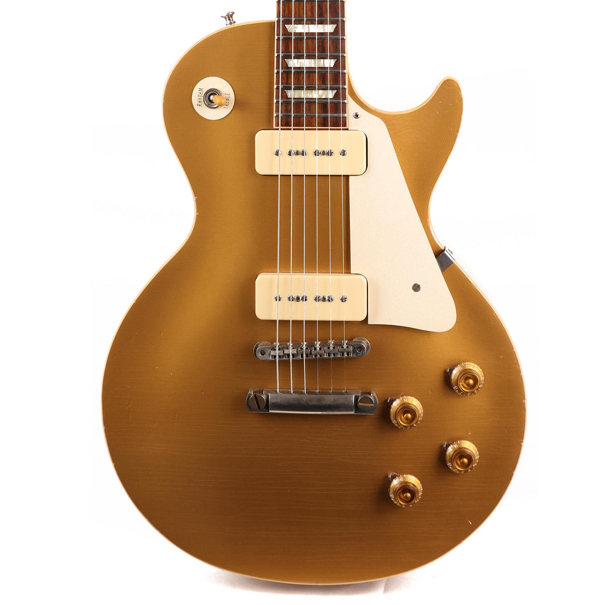 Gibson Custom Shop 1956 Les Paul Reissue In-House Aged Goldtop 2012 — 1