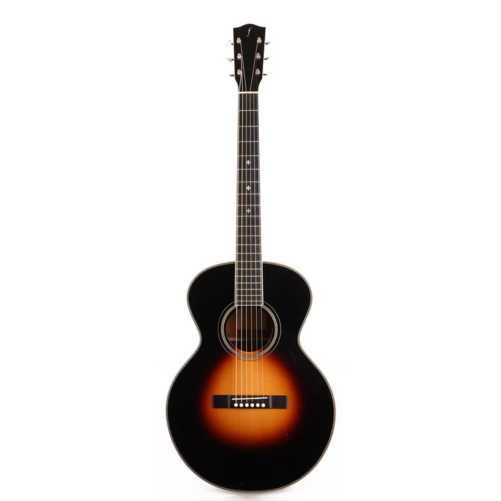 Flammang EL Acoustic Guitar Spruce and Mahogany Sunburst Used