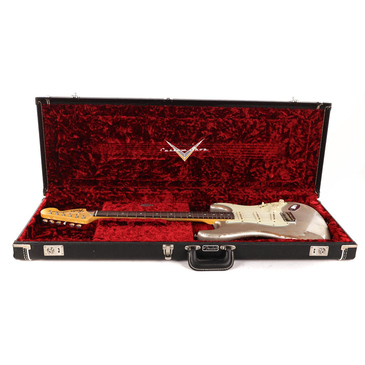 Fender Custom Shop 1969 Stratocaster Relic Aged Silver Primer Greg Fessler Masterbuilt 2021
