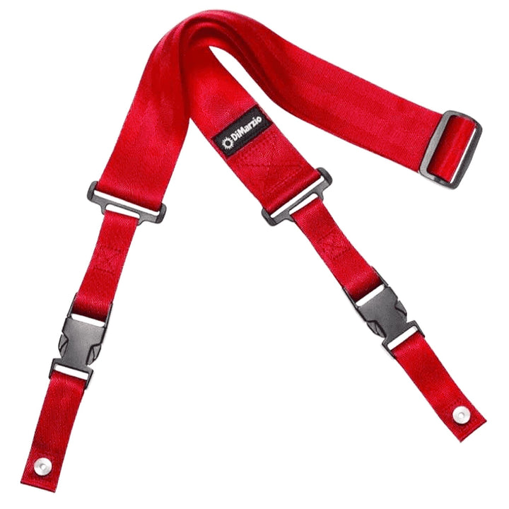 DiMarzio Cliplock Guitar Strap (Red)