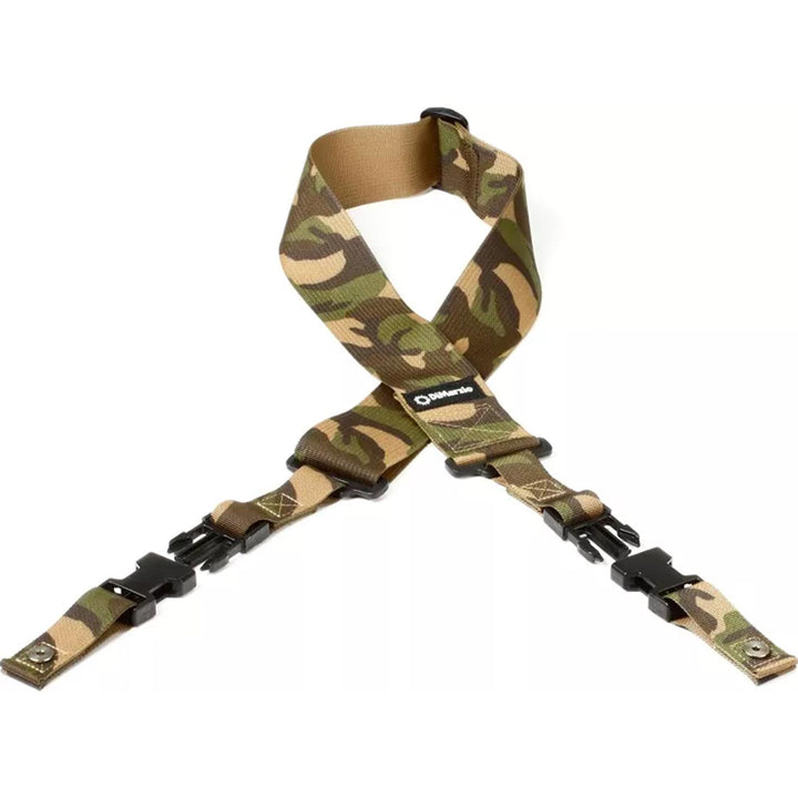 DiMarzio Cliplock Guitar Strap (Camo)