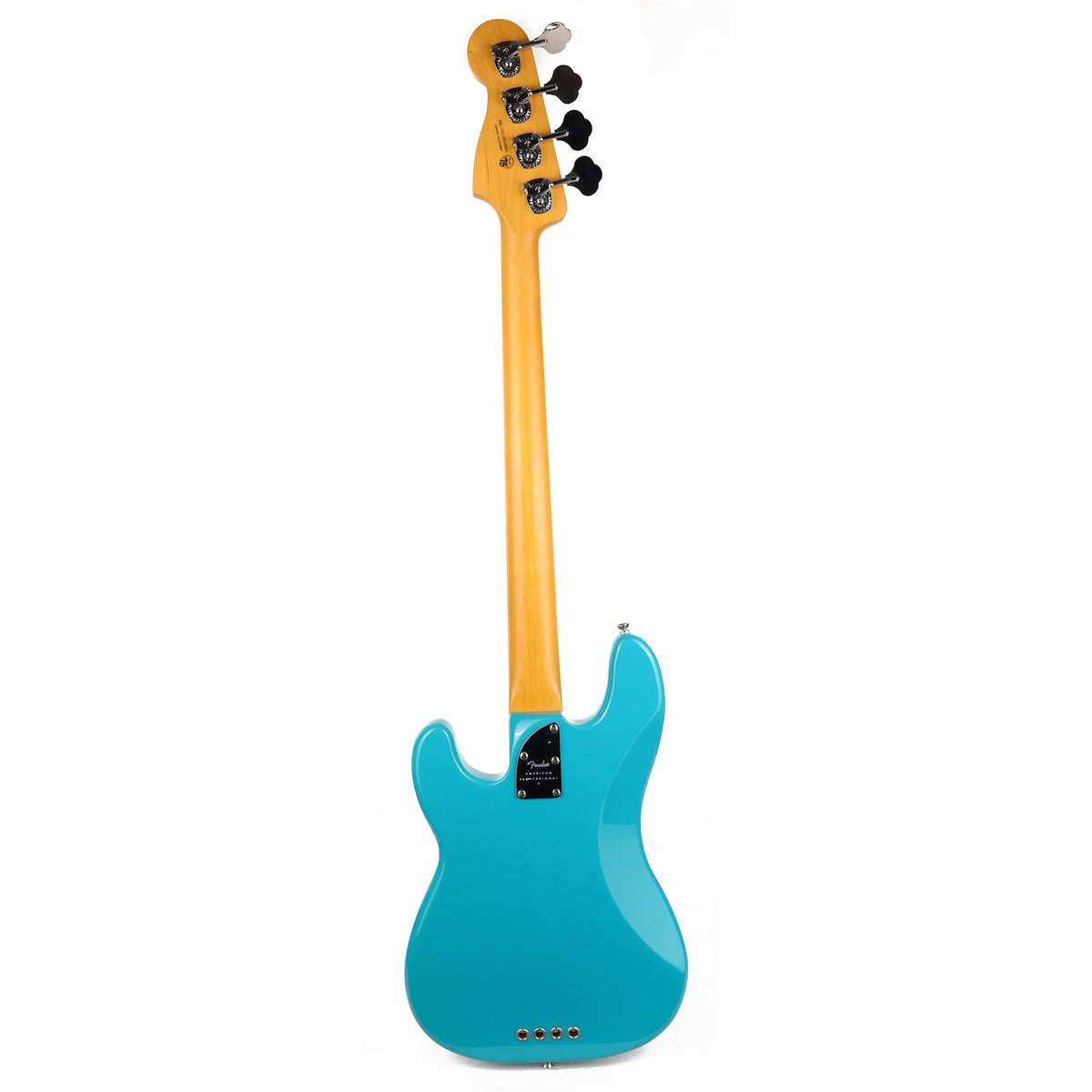 Fender American Pro II Precision Bass Miami Blue 2021 — 3