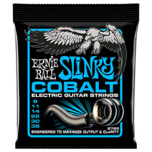 Ernie Ball Cobalt Extra Slinky Electric Guitar Strings (8-38)