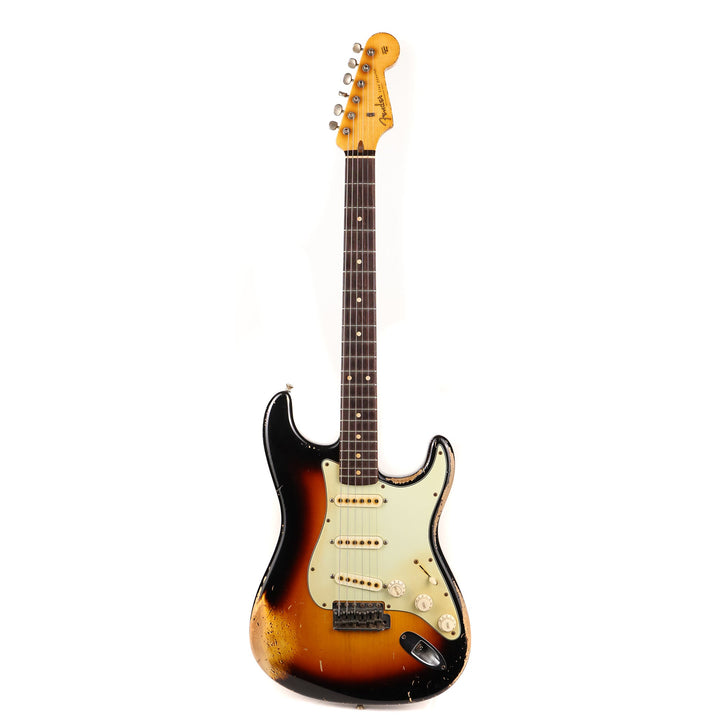 Fender Custom Shop MVP 60s Stratocaster Super Relic 3-Tone Sunburst Masterbuilt John Cruz 2015