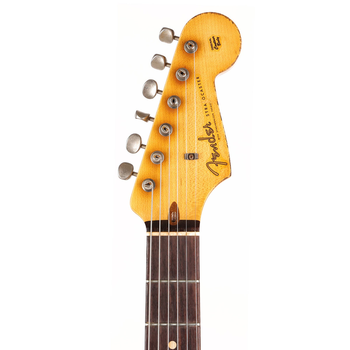 Fender Custom Shop MVP 60s Stratocaster Super Relic 3-Tone Sunburst Masterbuilt John Cruz 2015 — 4