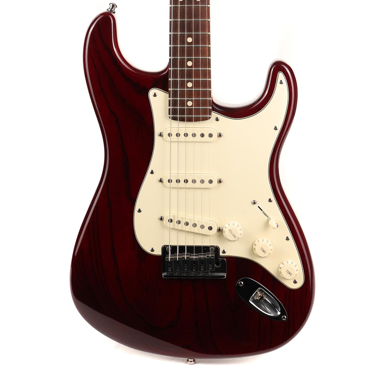Fender Custom Shop Custom Classic Stratocaster V-Neck Bing Cherry Transparent 2007 — 1
