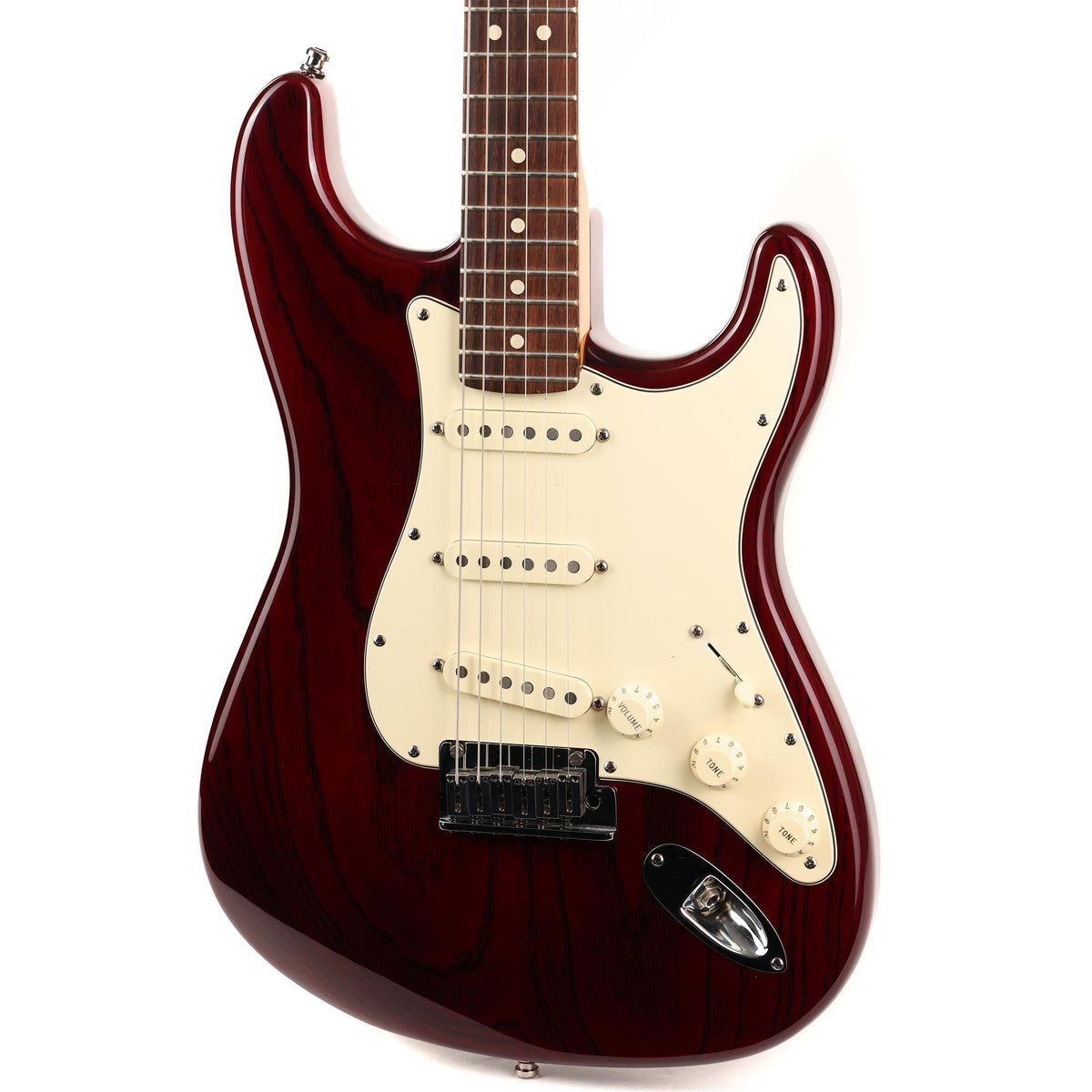 Fender Custom Shop Custom Classic Stratocaster V-Neck Bing Cherry Transparent 2007 — 7