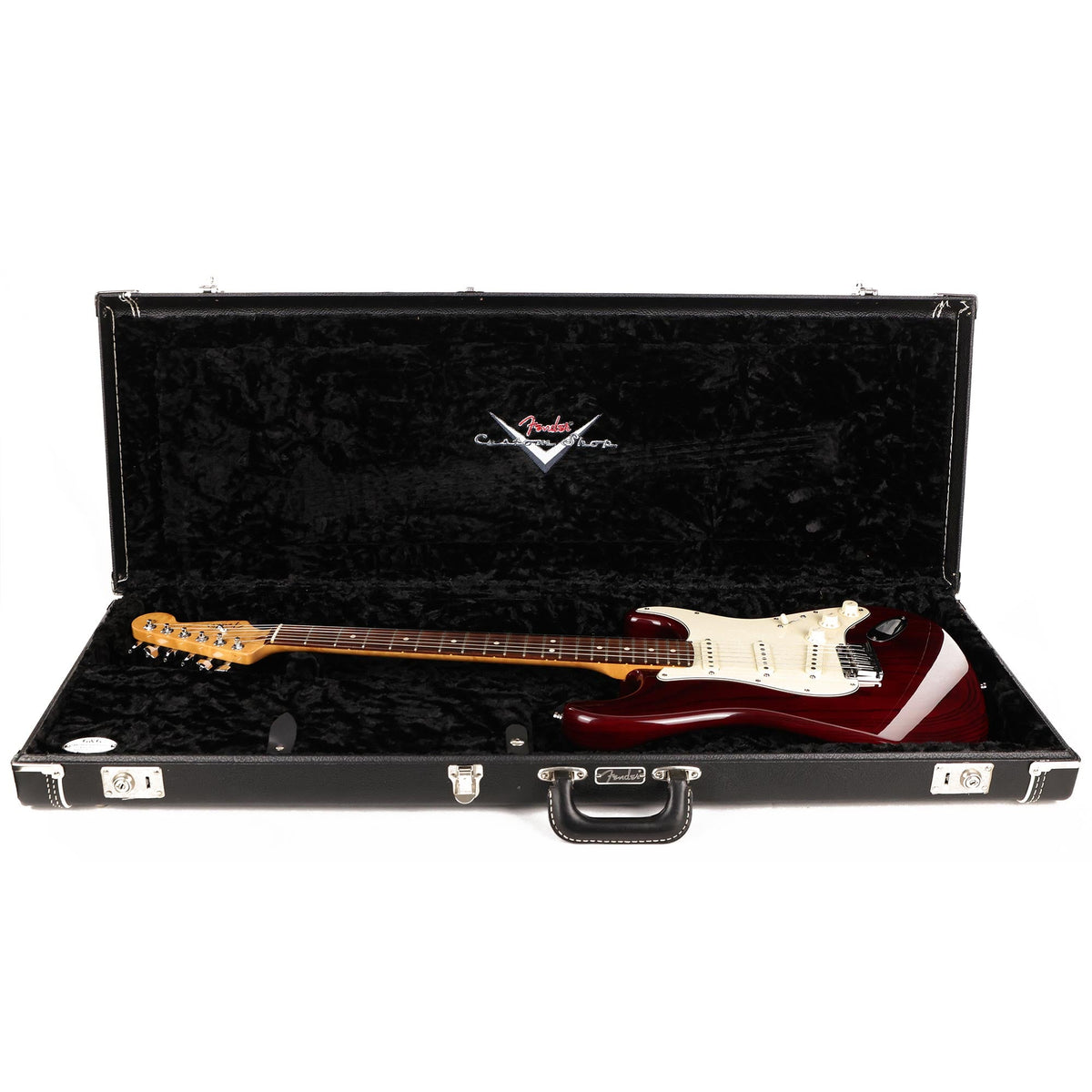 Fender Custom Shop Custom Classic Stratocaster V-Neck Bing Cherry Transparent 2007 — 8