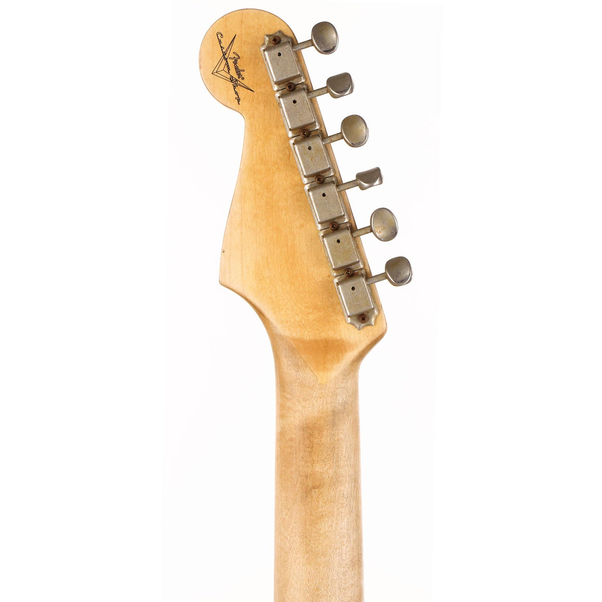 Fender Custom Shop NoNeck 1960 Stratocaster Music Zoo Exclusive Journeyman Relic Inca Silver 2022 — 5