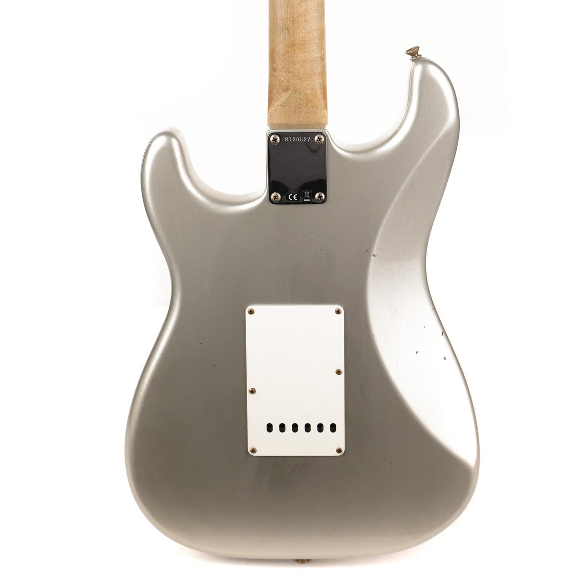 Fender Custom Shop NoNeck 1960 Stratocaster Music Zoo Exclusive Journeyman Relic Inca Silver 2022 — 8