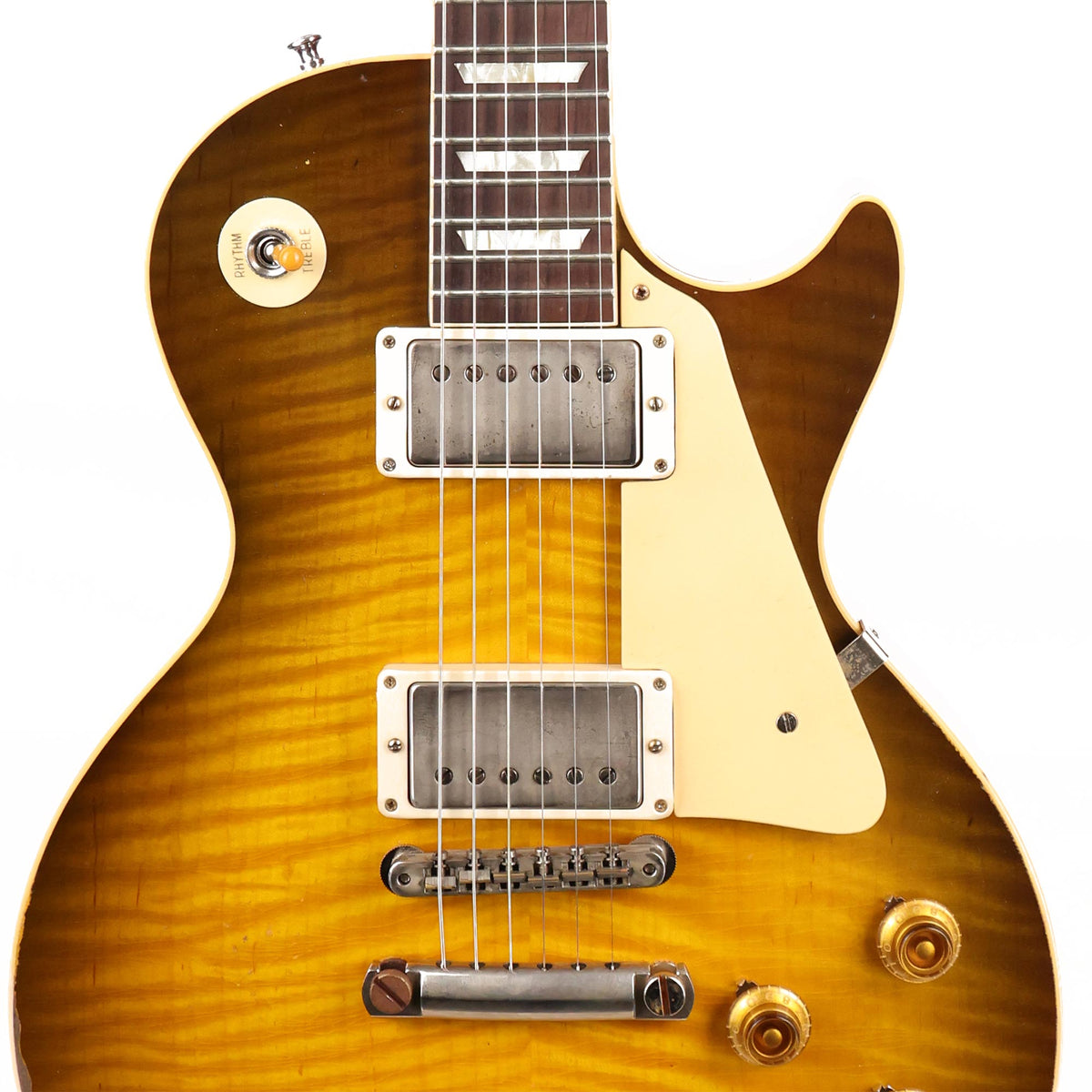 Gibson Custom Shop 1959 Les Paul Standard Reissue Murphy Lab Heavy Aged Green Lemon Fade 2022 — 6