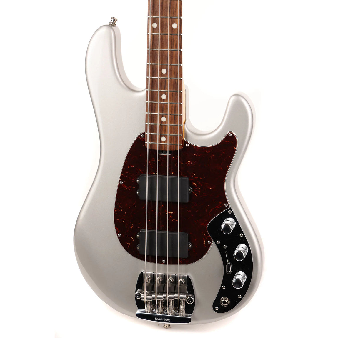 Ernie Ball Music Man Classic Sabre Bass Silver 2013 | The Music Zoo