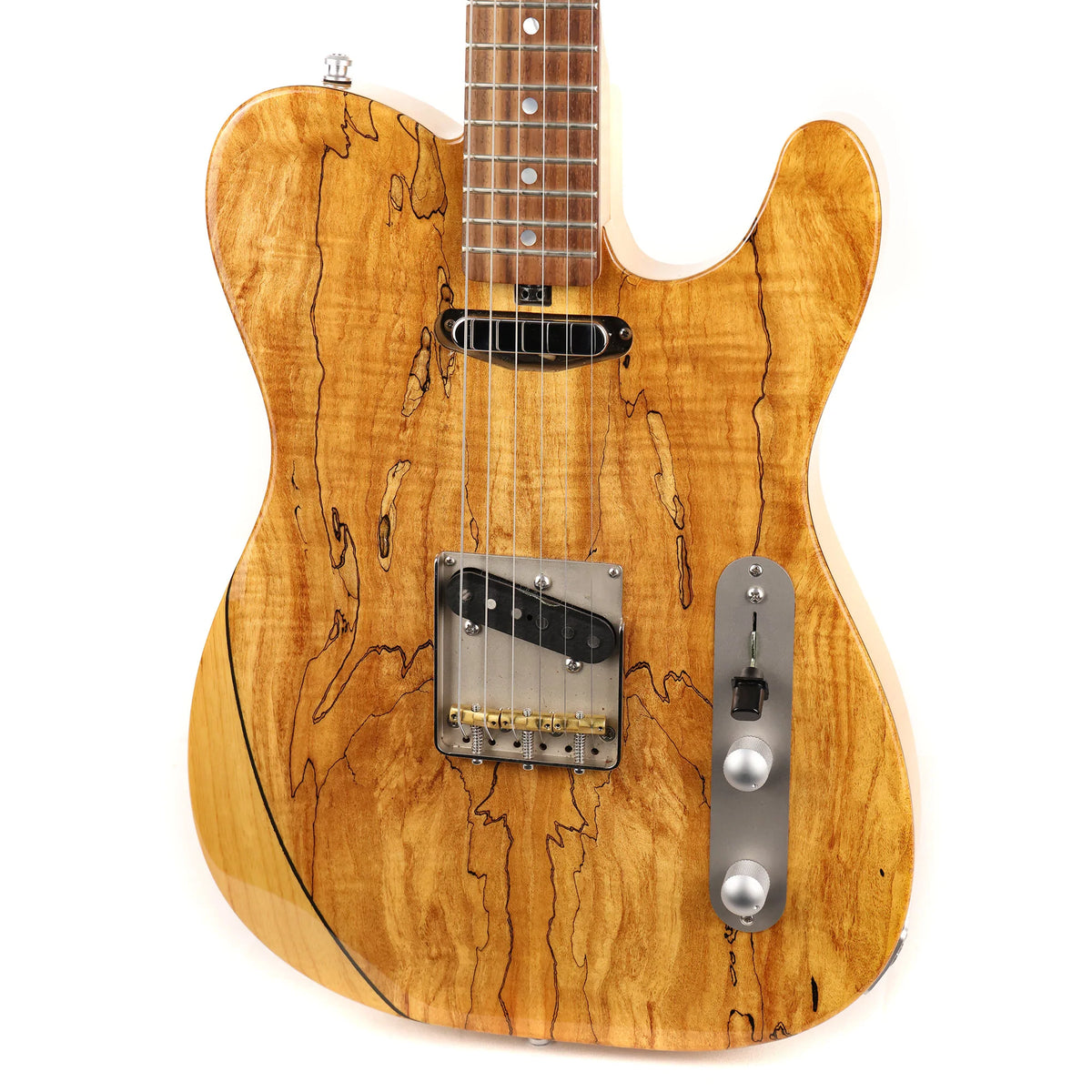 Larrivee Baker-T Pro Natural Spalt Maple Top Used — 7