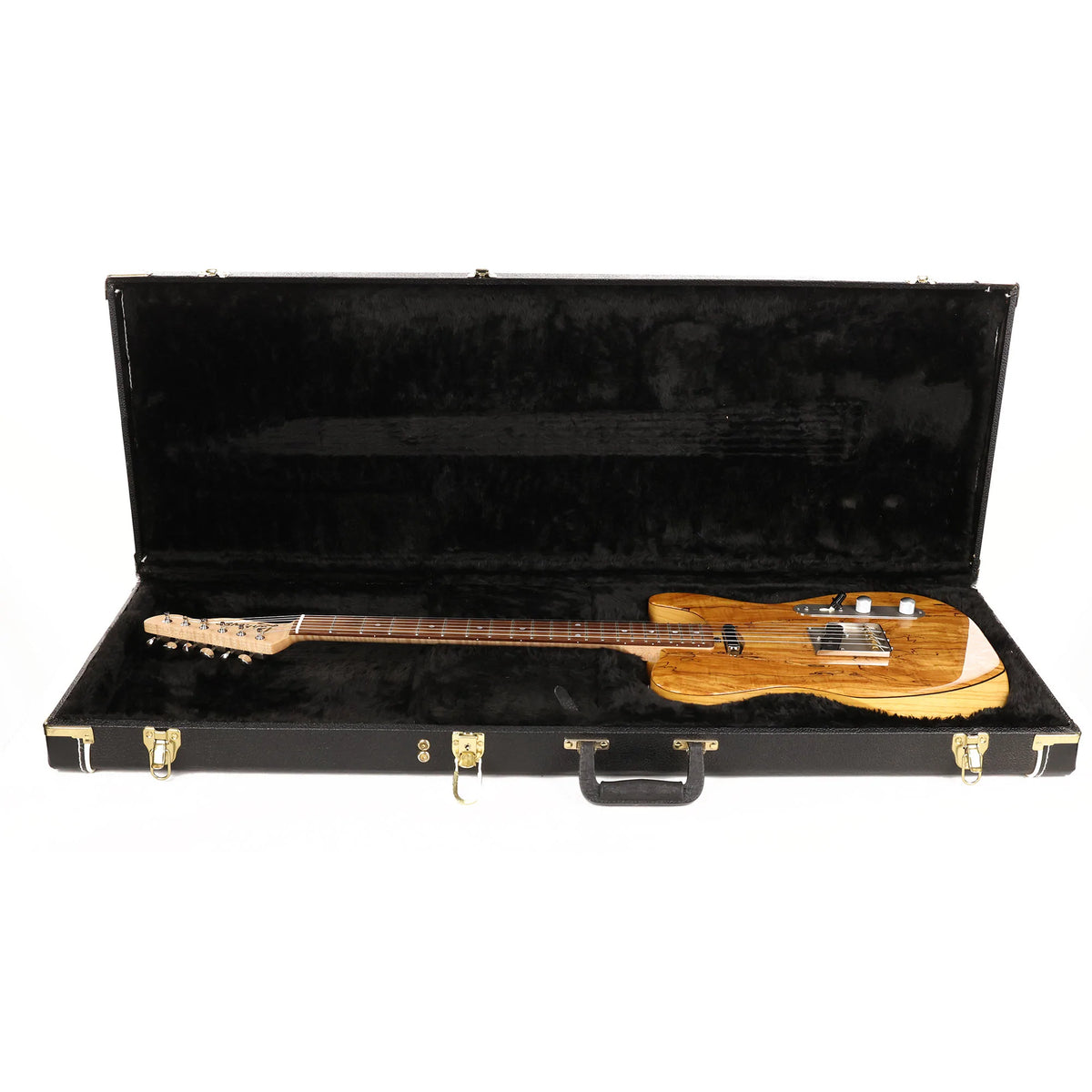 Larrivee Baker-T Pro Natural Spalt Maple Top Used — 8