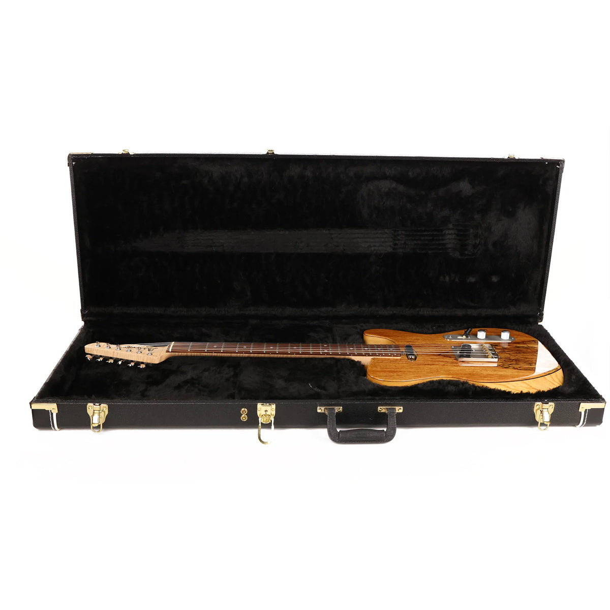 Larrivee Baker-T Pro Electric Guitar Natural Spalt Maple Top Used — 8