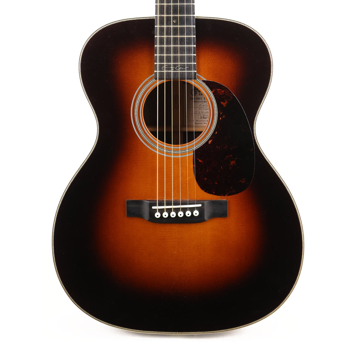 Martin 000-28EC Eric Clapton Acoustic Sunburst Used — 1