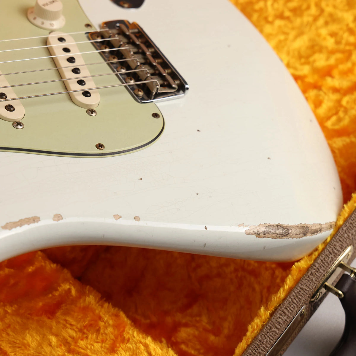 Fender Custom Shop 1962 Stratocaster Olympic White Relic 2020 — 8