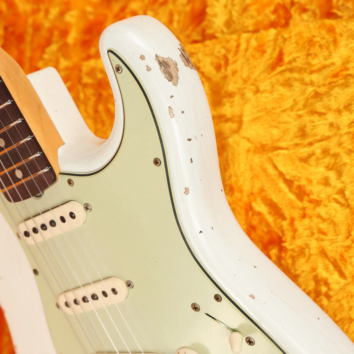 Fender Custom Shop 1962 Stratocaster Olympic White Relic 2020