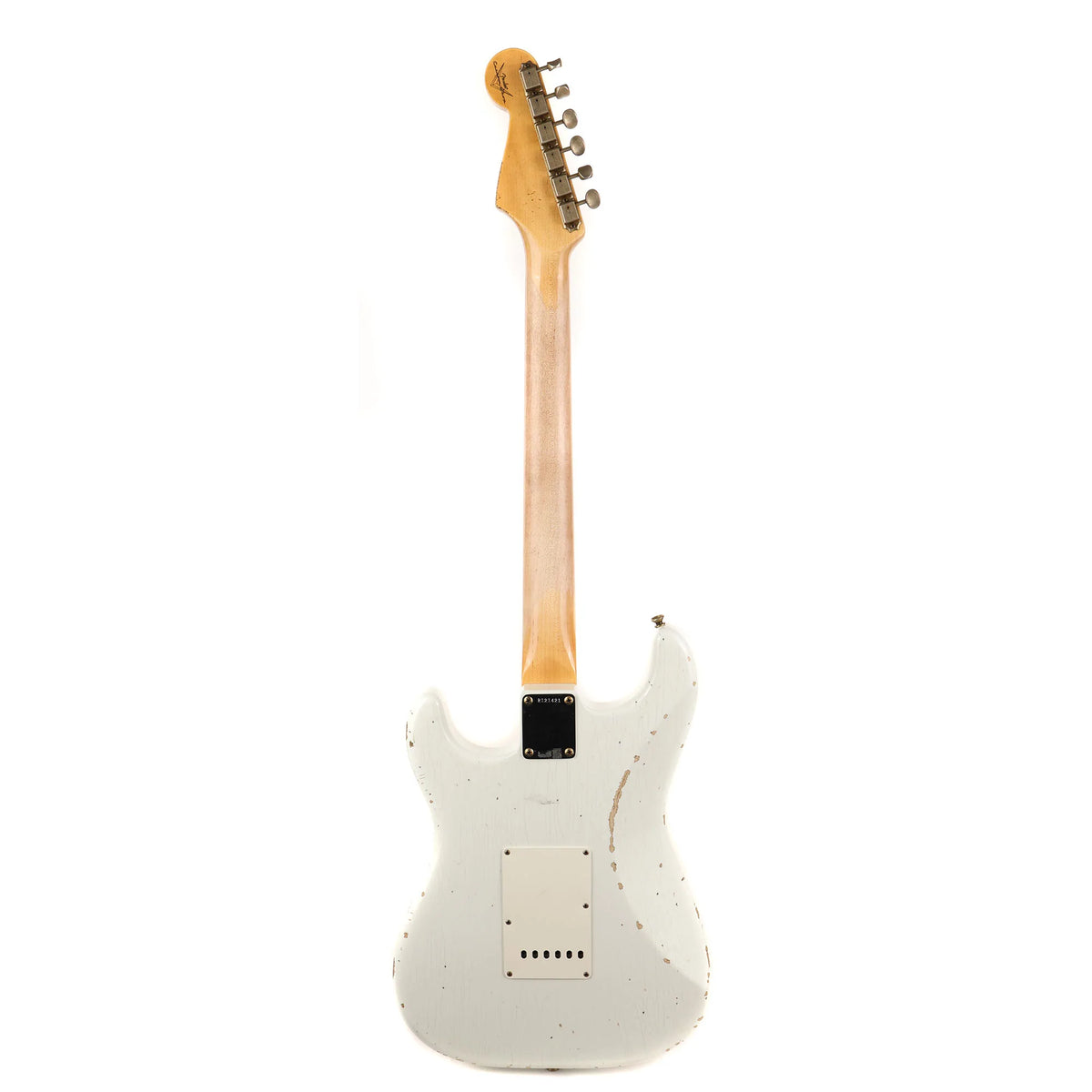 Fender Custom Shop 1962 Stratocaster Olympic White Relic 2020 — 3