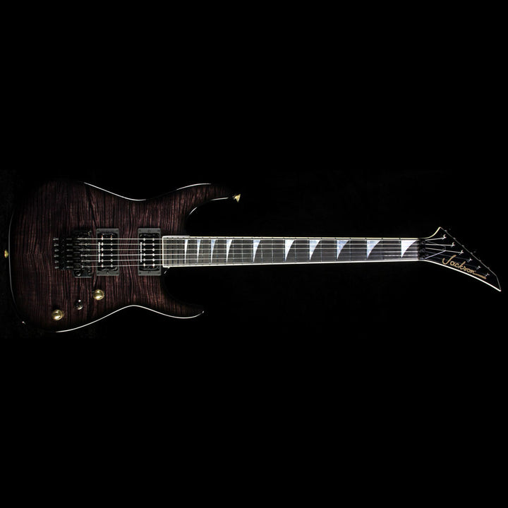 Jackson Custom Shop Exclusive SL2H-V Soloist Electric Guitar Transparent Black