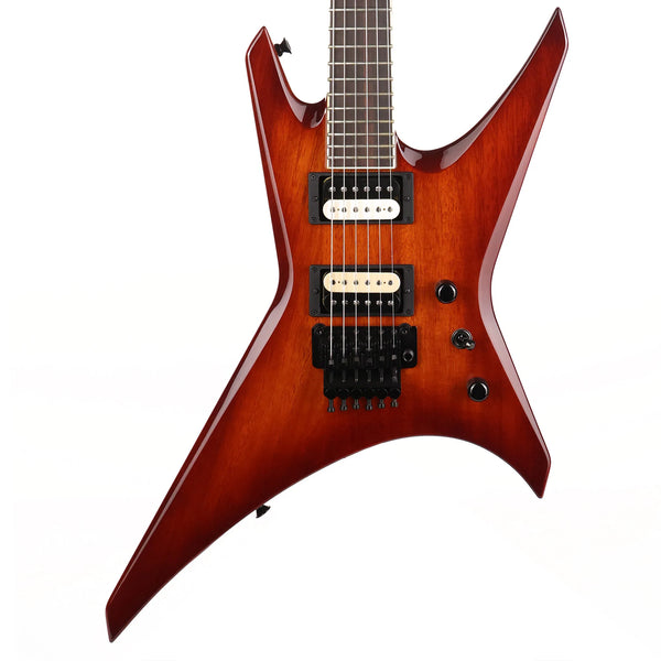 Jackson Custom Shop WR1 Warrior Tobacco Burst Reverse Headstock 2021