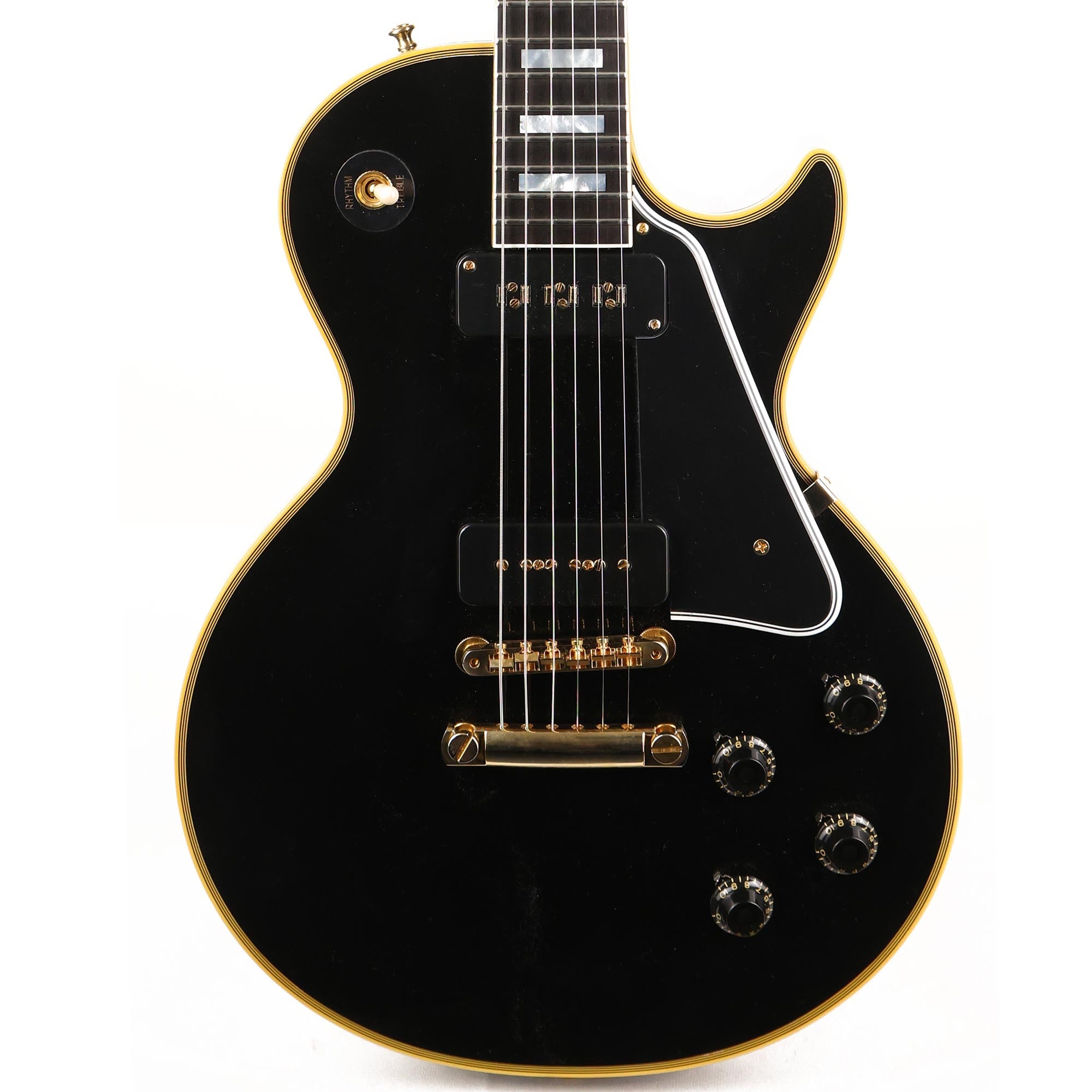 Gibson Custom Shop 1954 Les Paul Custom Ebony VOS 2021 | The Music Zoo
