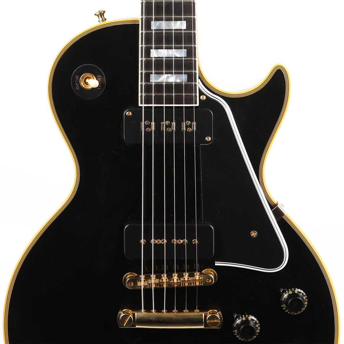Gibson Custom Shop 1954 Les Paul Custom Ebony VOS 2021 — 6