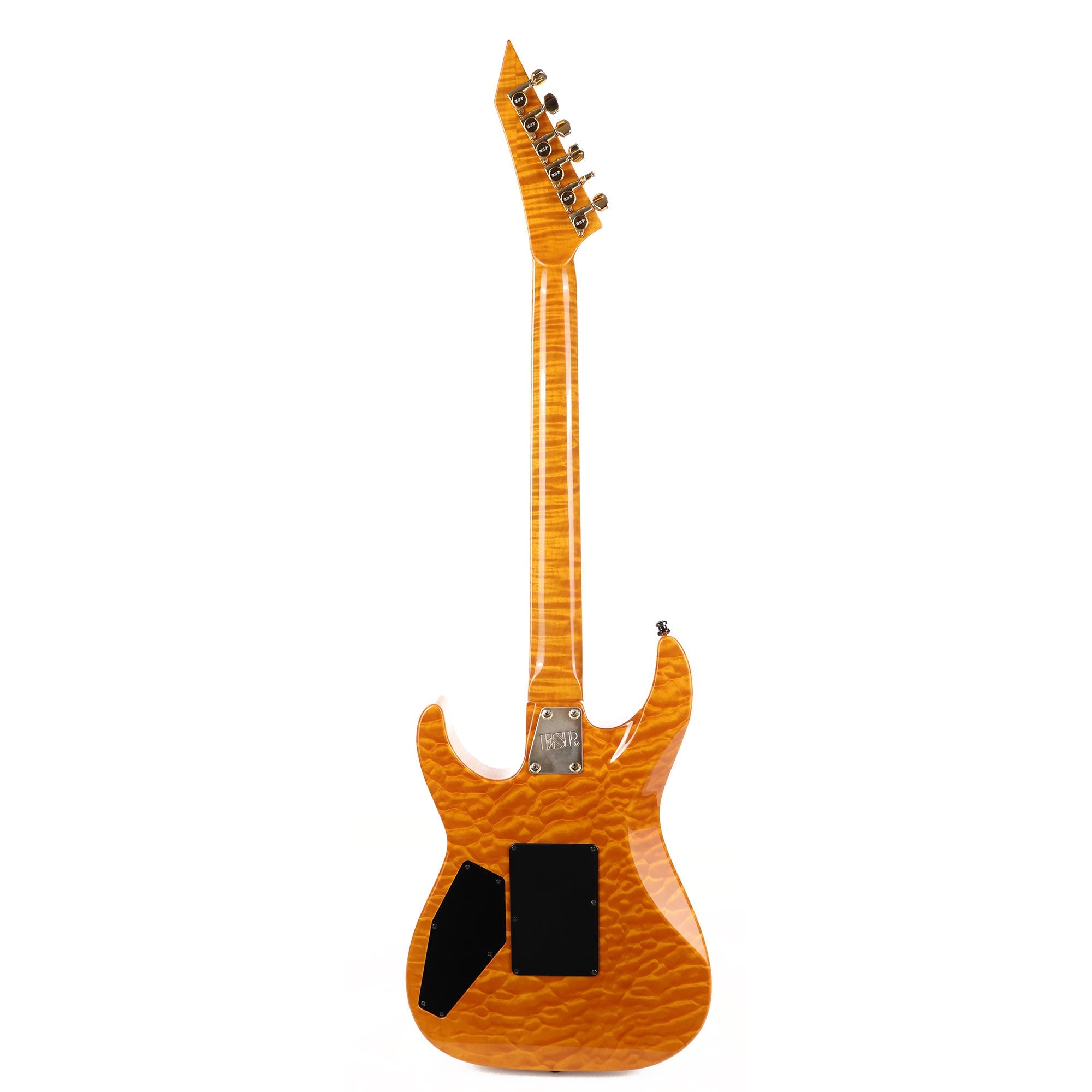 ESP Custom Shop Mirage Quilt Maple Body Amber Used | The Music Zoo