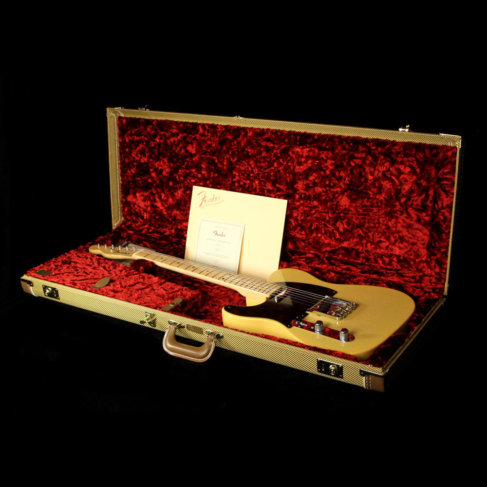 Fender American Vintage '52 Telecaster Left-Handed Electric Guitar Butterscotch Blonde — 5