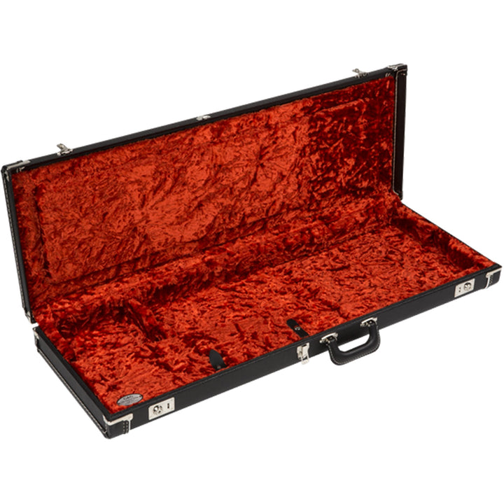 Fender Deluxe Strat & Tele Case (Black/Orange)