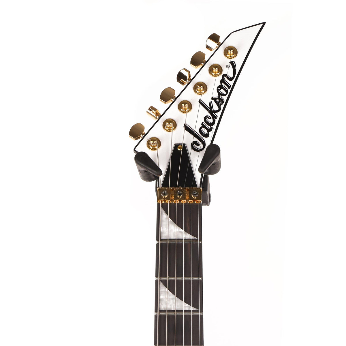 Jackson Concept Series Rhoads RR24 HS White with Black Pinstripes 2021 — 4
