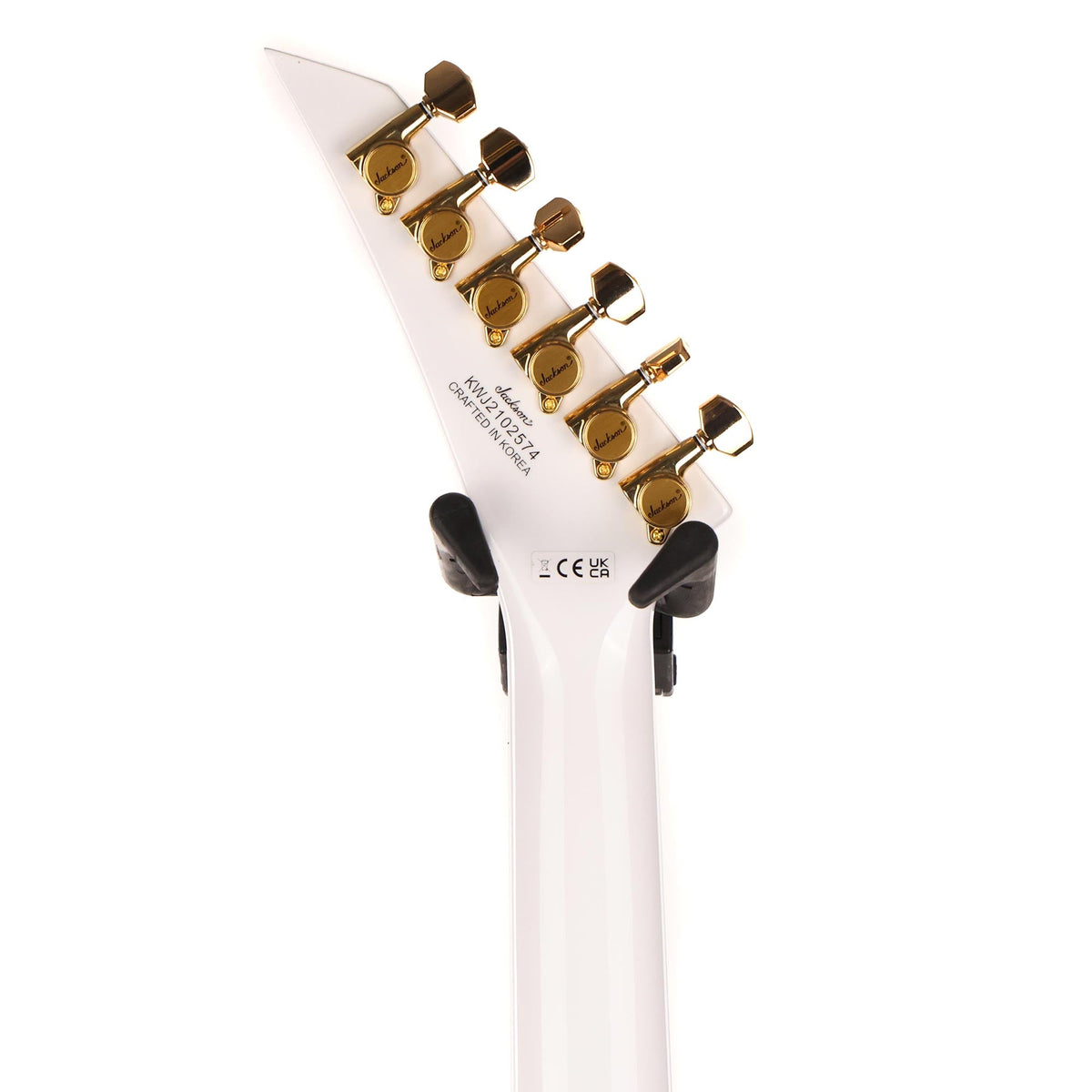 Jackson Concept Series Rhoads RR24 HS White with Black Pinstripes 2021 — 5