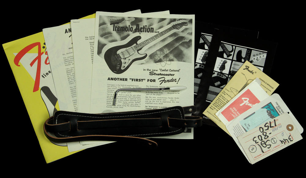 Used 1994 Fender 40th Anniversary 1954 Stratocaster Electric Guitar 2-Tone Sunburst — 7