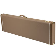 Fender Deluxe Jazz Bass Case (Brown/Gold)