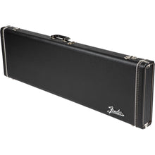 Fender Deluxe Jazz Bass Case Black and Orange Open-Box