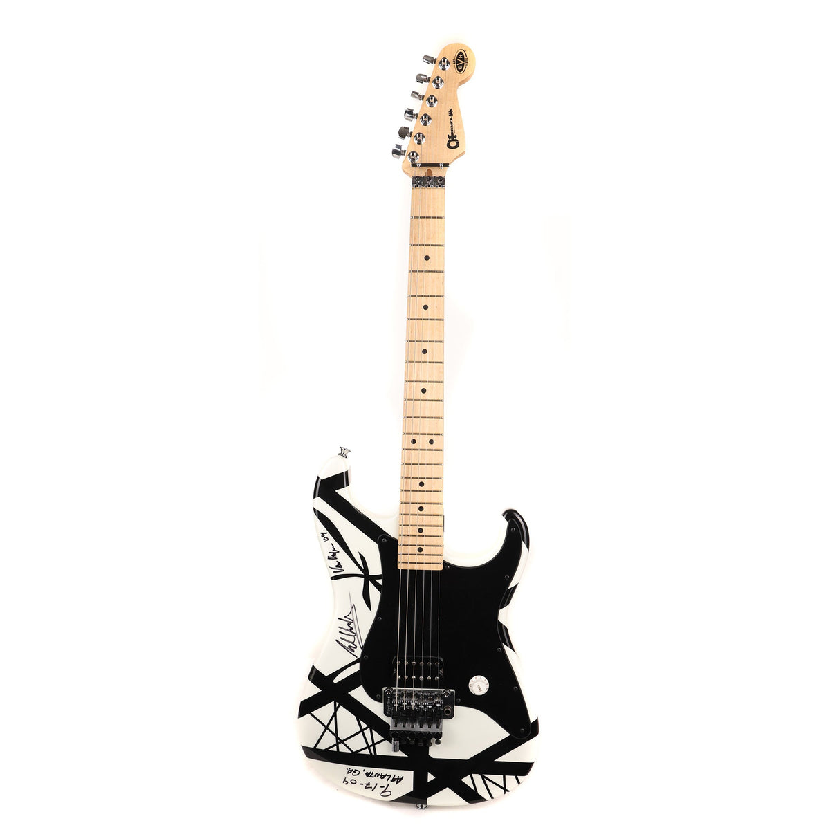 Charvel EVH Art Series Atlanta Black and White Stripes 2004 — 2
