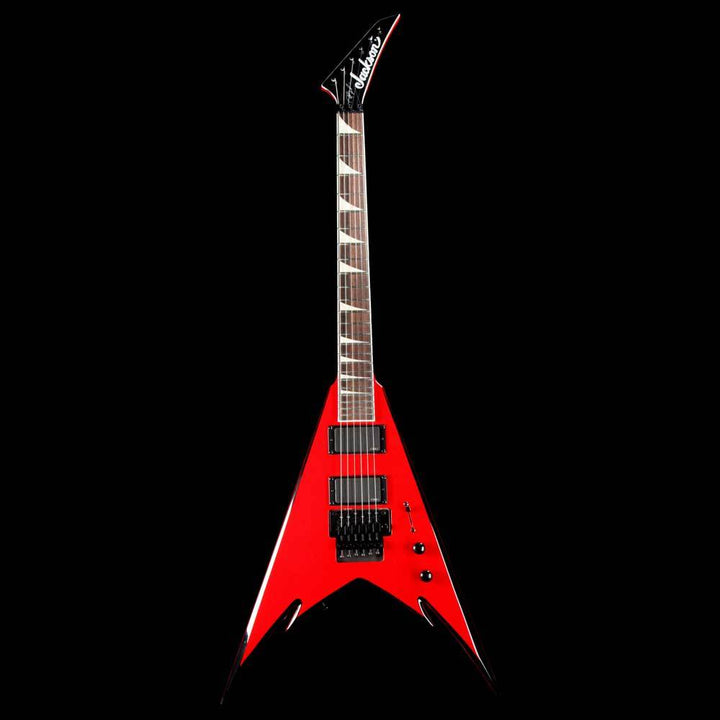 Jackson PDX-2 Demmelition King V Red with Black Bevels